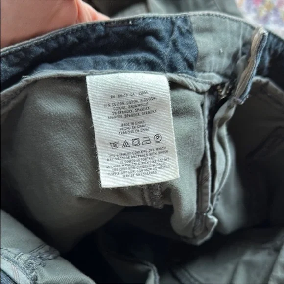 Anthropologie Daughters of the Liberation Cargo Pants Olive Green Women’s 28 - Picture 6 of 9